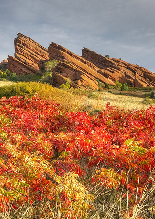 Red Rocks in Fall