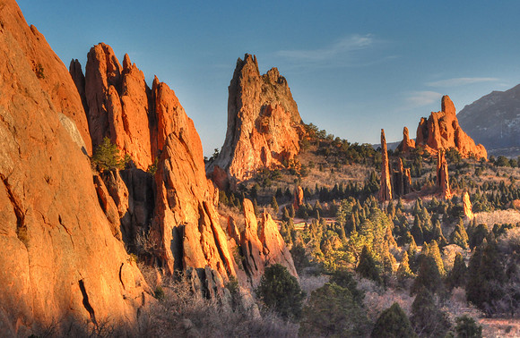 Sunset at Garden of the Gods