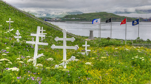 Russian_Orthodox_Memorial_Park_Grave_Markers_HDR_Bay