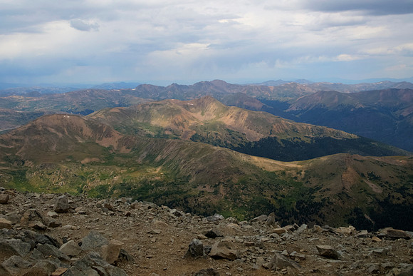 Northern View from Grays Peak