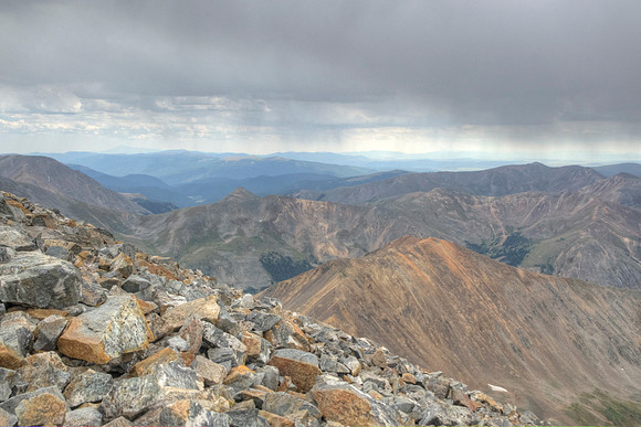 Western View From Grays Peak