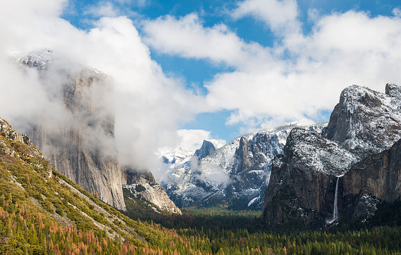 Clearing Storm in Yosemite Valley