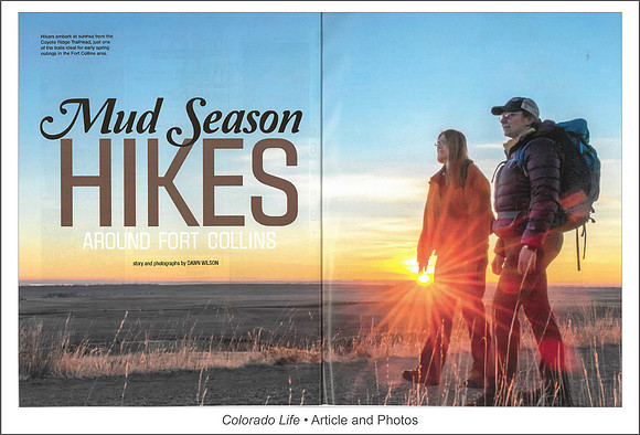 Full article: https://www.dawnwilsonphotography.com/colife_mudseasonhikes_marapr19.pdf