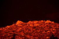 Stars and Mountain Face