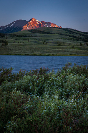 First Light on Electric Peak