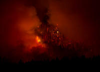 Raging High Park Fire