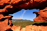 Pikes Peak at Siamese Twins